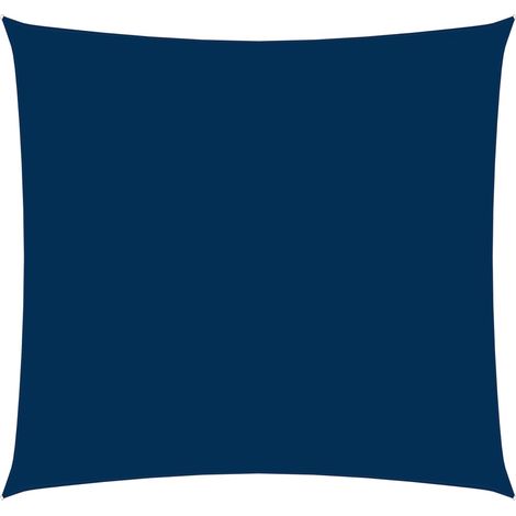 Vela parasole in tessuto oxford quadrato 6 x 6 m blu 020009526
