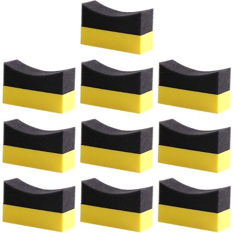 Tampon applicateur de cire automobile en éponge EVA Car Cares, pour le polissage manuel et le detailing auto (1/5)