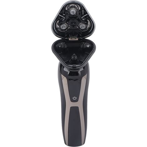 Rasoir électrique pour homme 4 en 1 multifonctionnel rechargeable, tondeuse à cheveux et coupe-poils de nez, kit de soin (1/5)