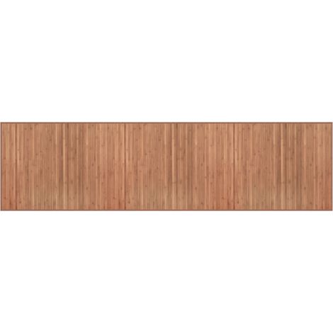 Tapis rectangulaire naturel 80x300 bambou (1/5)