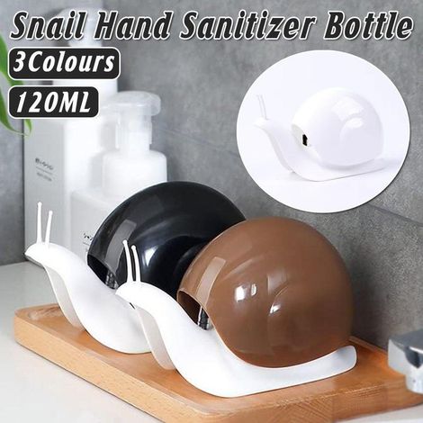 Schneckenförmiger Lotionspender, Flüssigseifenflasche, Seifenspender fürs Badezimmer, Kaffeespender (1/4)