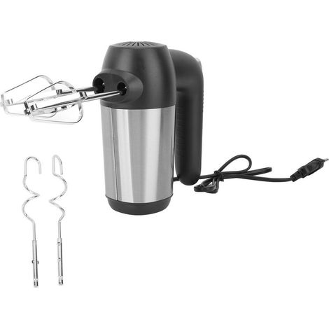 Batteur électrique 450W, mixeur à pâte 304 acier inoxydable, 5 vitesses, fouet inclus, pour cuisine, prise UE 220V (1/5)