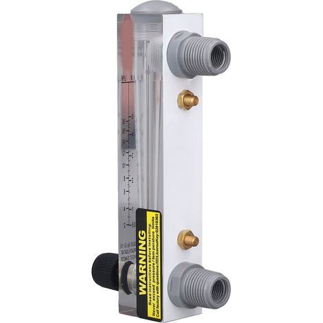 Débitmètre liquide à panneau acrylique transparent, indicateur de débit réglable pour industrie et agriculture (1/5)