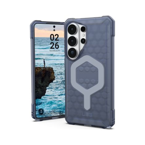 Coque UAG Essential Armor Magnet avec module magnétique intégré pour Samsung Galaxy S26 Ultra (bleu nuage)