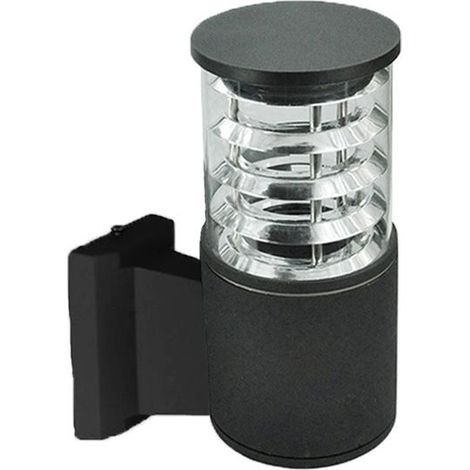 KLVGTIFS PU - Applique murale d'extérieur étanche à tête unique noire E27, lampe de jardin, villa, couloir, extérieur (1/4)