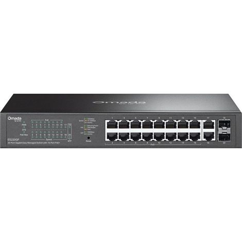 Commutateur TP-LINK ES220GP Omada Easy Managed (1/5)