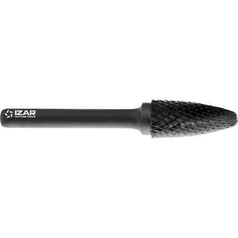 Fresa 06,00X06,00 mm Dent.4 Rotativa Metal Duro Norma-RBF (F) Ojiva Redondeada -9268- IZAR (1/4)