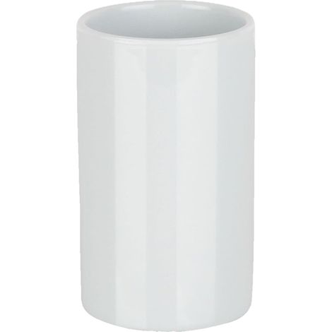 Vaso de porcelana TUBE blanco Spirella