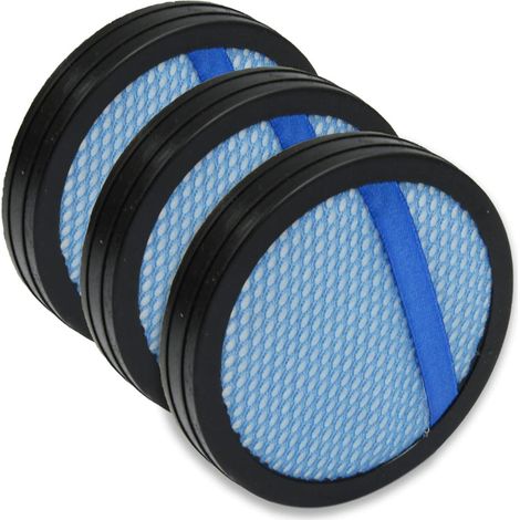 Lot de 3 filtres d'aspirateur compatibles avec les aspirateurs à main Philips Dou de construction identique à FC6402 / FC6405 / FC6408 / FC6409 (1/5)