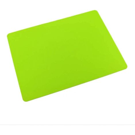 Tapis de cuisson antiadhésif, tapis de cuisson réutilisable, tapis de pâtisserie multifonction, tapis de table, protection de plan de travail vert (1/4)