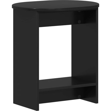 Maison Exclusive - Table d'appoint Noir 50 x 39,5 x 55 cm Bois d'ingénierie