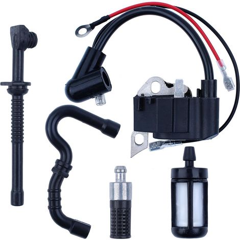 Bobine d'allumage à huile pour ligne de remplissage du filtre pour tronçonneuse Stihl MS170 MS180 017 018 MS 170 MS 180 pièces de rechange (1/5)