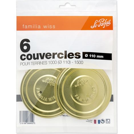 LE PARFAIT - Bouchon familia wiss 110mm sachet de 6 (1/2)