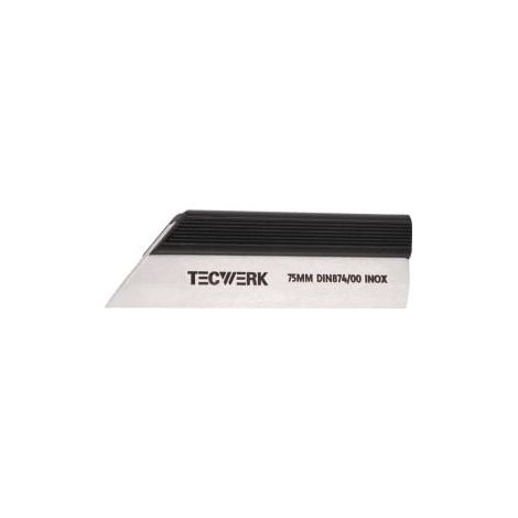 Haarlineal DIN 874/00 L.100mm acier spécial Q.23x5mm TECWERK (1/4)