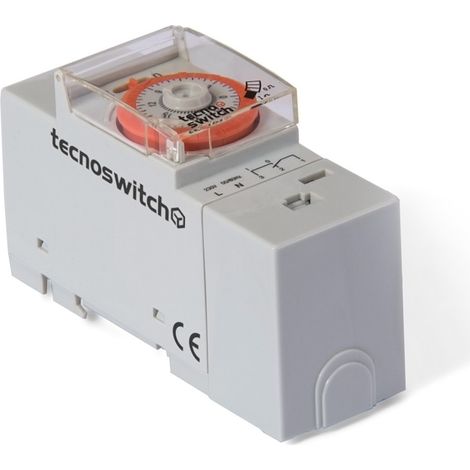 Interruttore Orario Elettromeccanico Giornaliero 2M (Tecnoswitch Cod. Or102Di)