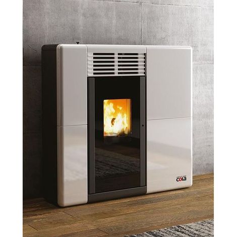 Cola LA1MX80Y Afrodite Stufa a pellet canalizzabile 11,04 - 3 kW 21 Kg 89,03% efficienza colore Bronzo (1/2)