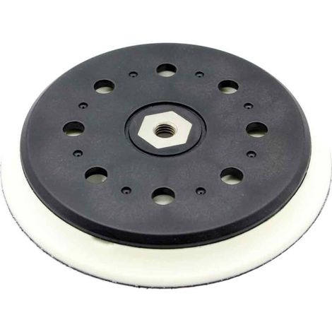 Plateau auto-agrippant souple Ø150mm – Compatible ponceuses excentriques BO6050 et BO6050J – Finition de haute qualité (1/5)