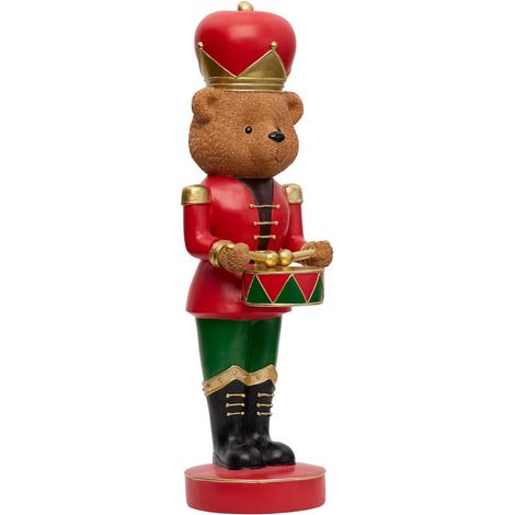 Orso schiaccianoci in resina, altezza 82 cm - Feeric lights & christmas (1/2)