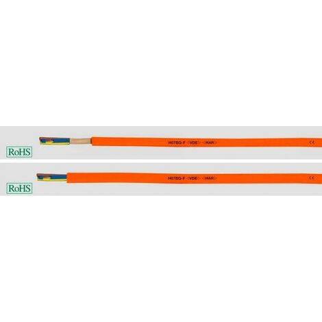 HELU H05BQ-F Câble de raccordement 2 x 1 mm² orange 22054 100 m (1/2)