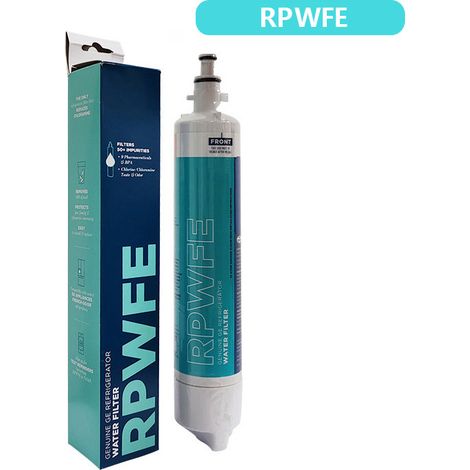 Filtre à Eau pour Réfrigérateur Compatible GE RPWFE / RPWF - Cartouche de Filtration pour Réfrigérateur Américain General Electric