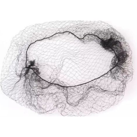 Lot de 20 filets à cheveux, élastiques et invisibles, réutilisables, pour chignon de danseuse et usage professionnel (1/5)