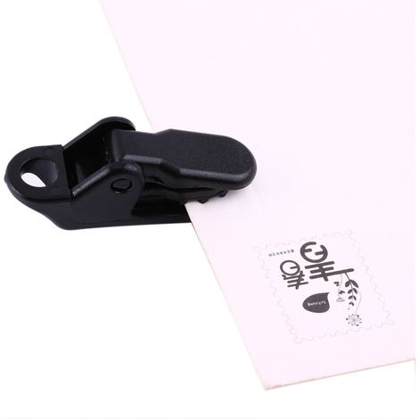 20 pièces/sac Attaches de serrage pour tente, mâchoires noires, clips de campement, accessoires de fixation pour bâches extérieures