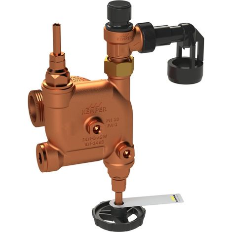 Gruppo di sicurezza Kemper, pressione di intervento 0,8 MPa, figura 715 0G, DN 25, 7150G02500