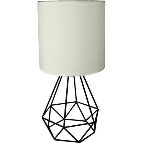 Lampada da tavolo Candellux GRAF 41-62925 nera E27 (1/2)