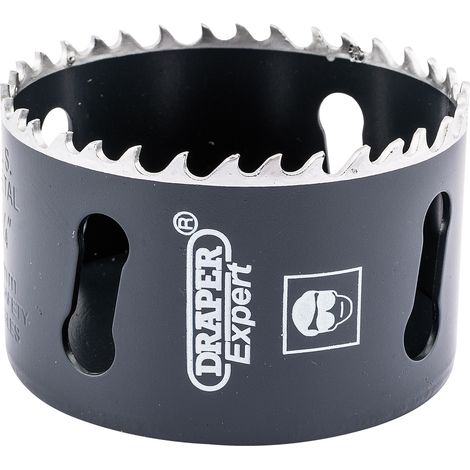 Draper HSS Cobalt Hole Saw Kit – 70mm Diameter for Heavy-Duty Drilling and Cutting Applications (1/5)