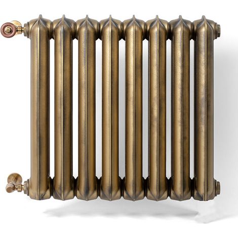 Radiateur fonte doré - 1 élément - HxL 560x80mm - 103 Watts - 103 Watt - PLA560/80AN5