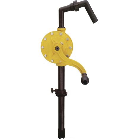 Metalworks – Pompe de transvasement chimique – Coque en polypropylène et fibre de verre – Joints en caoutchouc Viton – Adaptateur pour fûts – PPKW35