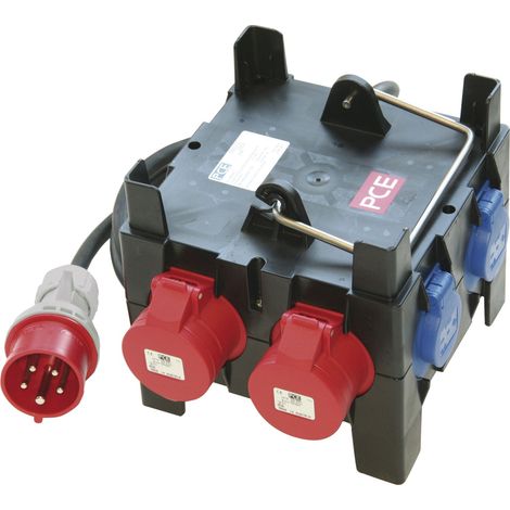 PCE Mobilverteiler Imst tragbar H07RN-F 5G2,5 5x250V/2x400V IP44 (1/3)