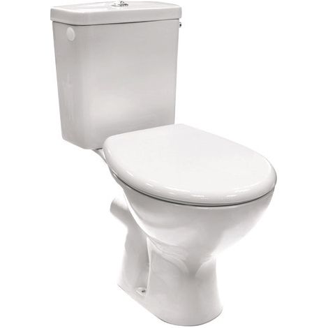 Pack WC sans bride NF charnières plastique - ROLF (1/3)