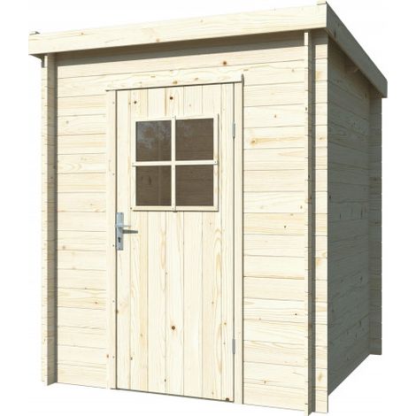 Casetta in legno non trattato Molly A 176X176 (1/5)