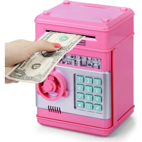 Tirelire électronique pour enfants de 3 à 12 ans, argent numérique pour filles et garçons. (1/5)