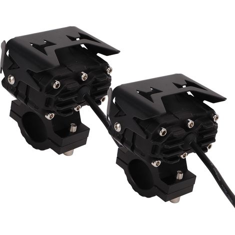 Universeller 12-20V LED-Doppellinsen-Motorradscheinwerfer für Pickups, Pkw, SUVs und Quads (1/5)