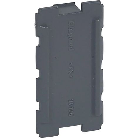 Obturateur Batibox pour supports références 080253 et 080266 équipés de 6 modules LEGRAND 079106 (1/2)