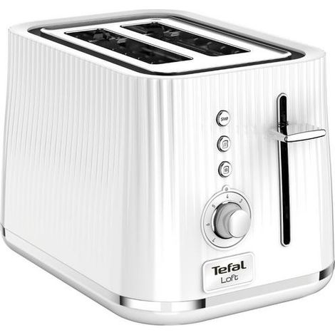 Tefal Loft TT7611 grille-pain blanc 850 W 2 tranches (1/5)