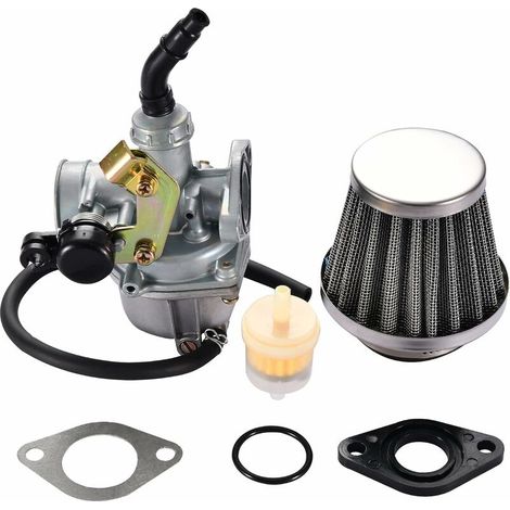 PZ19 Carburateur avec 35mm Filtre à Air De Remplacement pour De Starter De Câble De Scooter De VTT Chinois 50cc 70cc 90cc 110cc 125cc Go Kart H671 (1/5)