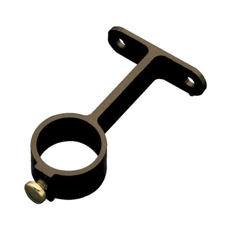 SOPORTE TUBO 4-20 ALUMINIO BRONCE (D) - AMIG
