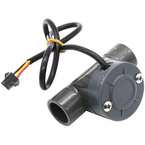 Capteur de débit d'eau à effet Hall DN15, débitmètre 5-100 L/min, compatible avec les turbines industrielles, câblage DC5-24 V (1/5)