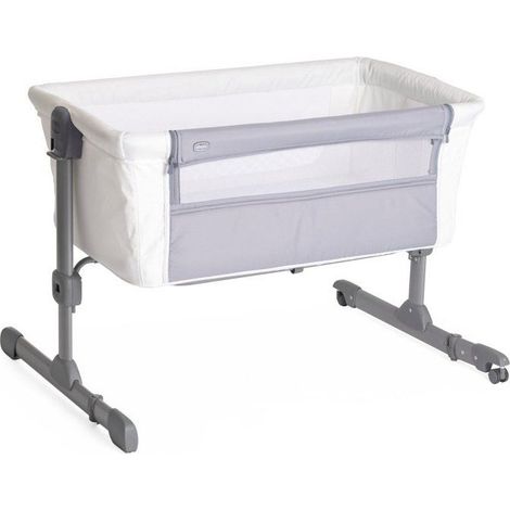 Chicco Next2Me Essential Berceau cododo Cloud 50 x 90 cm 6 niveaux de hauteur (1/5)