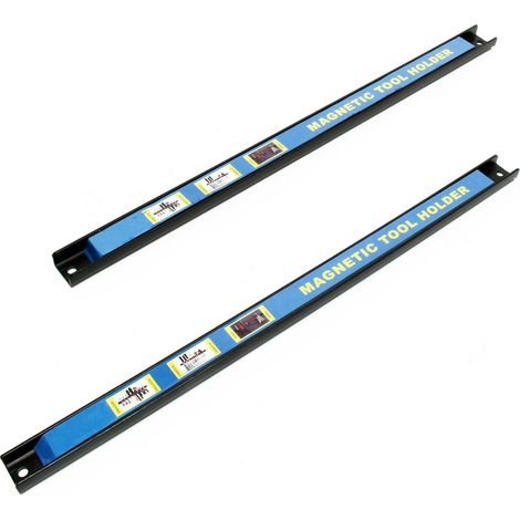Juego de 2 tiras portaherramientas magnéticas Portaherramientas de 61 cm 160002551