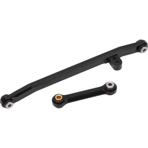 Tige de direction en aluminium pour Axial SCX24 1/24 - Pièce de rechange robuste noire pour voiture RC (1/5)