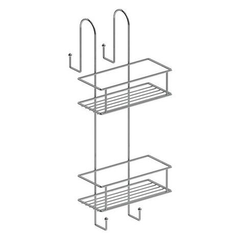 CESTELLO CONTENITORE DOCCIA SPIDER2- Cromo- METAF- pezzi 1 (1/2)