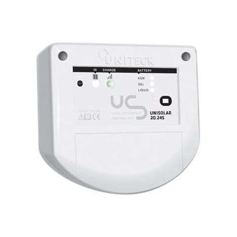 Régulateur De Charge Solaire Pwm - 12/24v - 20a - Unisolar 20.24s - Uniteck