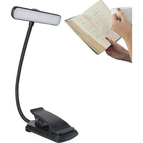 Lampe De Lecture USB À Clipser Pour Les Amateurs Livres (1/5)