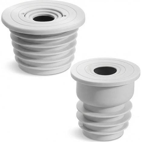 Joints d'étanchéité pour siphon de sol - Collecteur d'odeurs pour lave-linge - Silicone - Joints d'étanchéité pour canalisation - Lot de 2 (1/5)