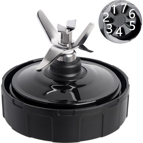 Lame di ricambio per frullatore Ninja adatte a BL45030, BL48030, BL49030, BL640, BN400, BN750, BN800, CL405CO, CT680, NN100A, NN101, NN102, BL2012.