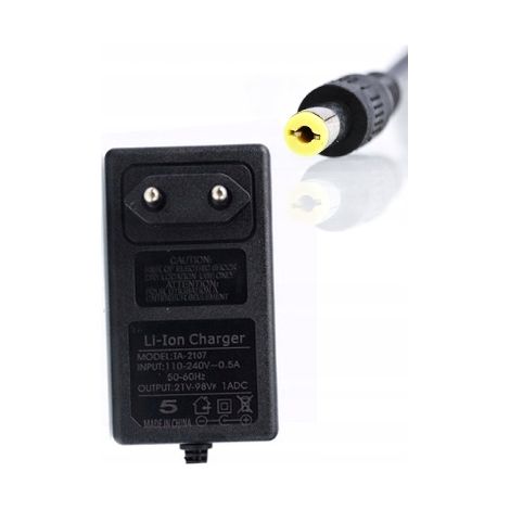 Caricabatterie per batterie per elettroutensili LI-ION 21V-98F